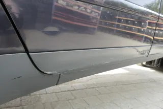 Audi A4 B6 8E Türblatt Tür hinten rechts blau LZ5L Kombi Avant + Rahmen - Bild 3