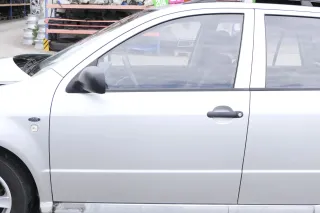 Fabia 6Y Kombi + Limousine Tür vorne links Fahrertür grau silber LF7T ohneAnbaut - Bild 1