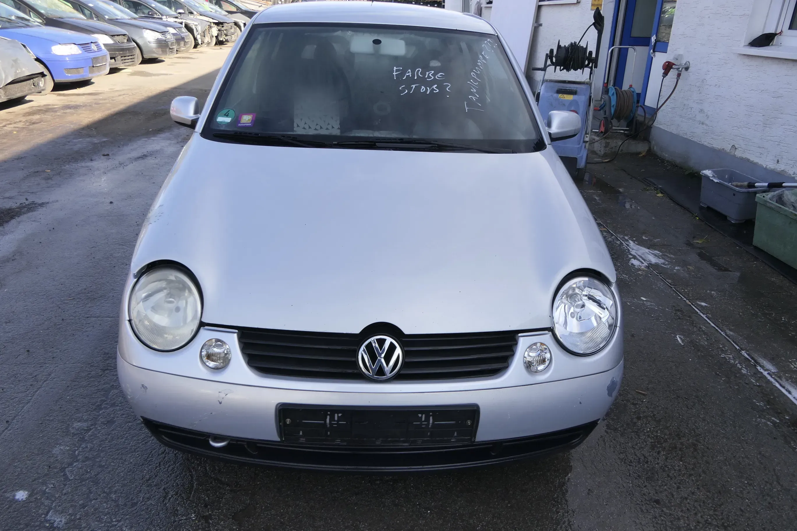 VW Lupo Motorhaube KLappe vorne silber LA7W reflexsilber grau - Bild 1