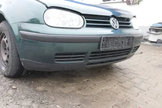 VW Golf 4 1J Stoßstange vorne Stoßfänger vorn grün LC6M Frontstoßstange - Bild 3