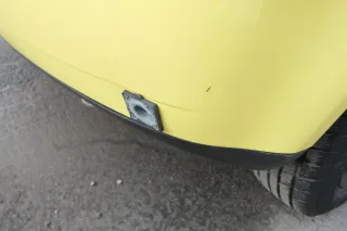 VW Polo 9N 9N3 Stoßstange Heckstoßstange hinten gelb LD1B - Bild 7