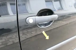 VW Lupo Seat Arosa Tür vorne rechts Beifahrertür schwarz L041 (mechanischerFenst - Bild 8
