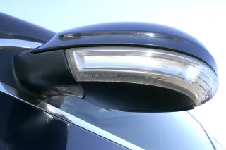 VW Passat 3C elektrischer Spiegel Außenspiegel links grau blau LC5F anklappbar - Bild 2