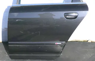 Audi A4 B6 8E Türblatt Tür hinten links schwarz LZ9W Kombi+Limo -ohne Anbauteile - Bild 1