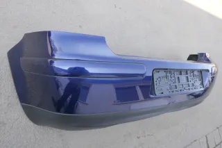 VW Golf 4 Limousine Stoßstange hinten Heckstoßstange Stoßfänger blau indi LB5N - Bild 3