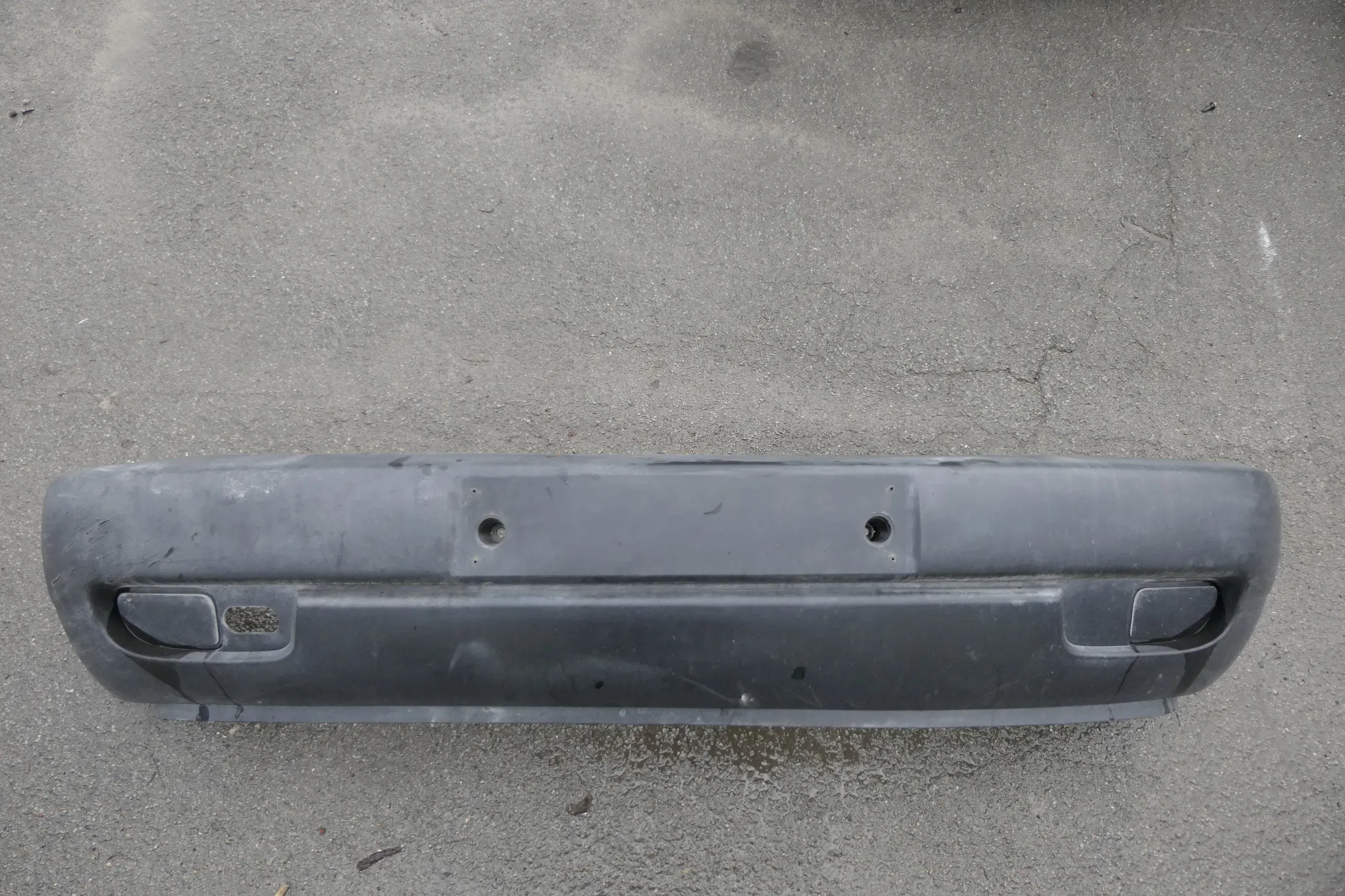 VW T4 kurze Version Stoßstange Frontstoßstange vorne schwarz AC-0 7D0807221 - 99 - Bild 1