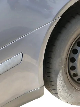 Skoda Octavia 1Z Combi Stoßstange hinten Heckstoßstange grau LF8J PDC - Bild 6