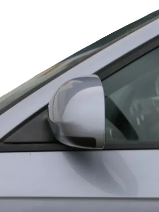 Audi A3 8P elektrischer Spiegel Außenspiegel vorne links grau LY7J + Glas - Bild 4