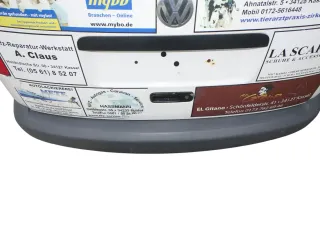 VW Caddy 2K Stoßstange hinten Heckstoßstange Stoßfänger grau graphit nicht lack - Bild 13