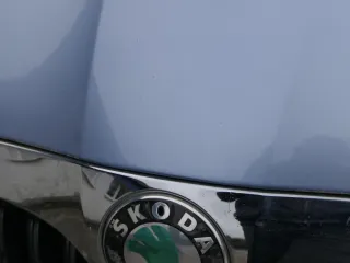Skoda Fabia 5J Roomster Motorhaube Haube Klappe vorne blau LF5Y - Bild 4