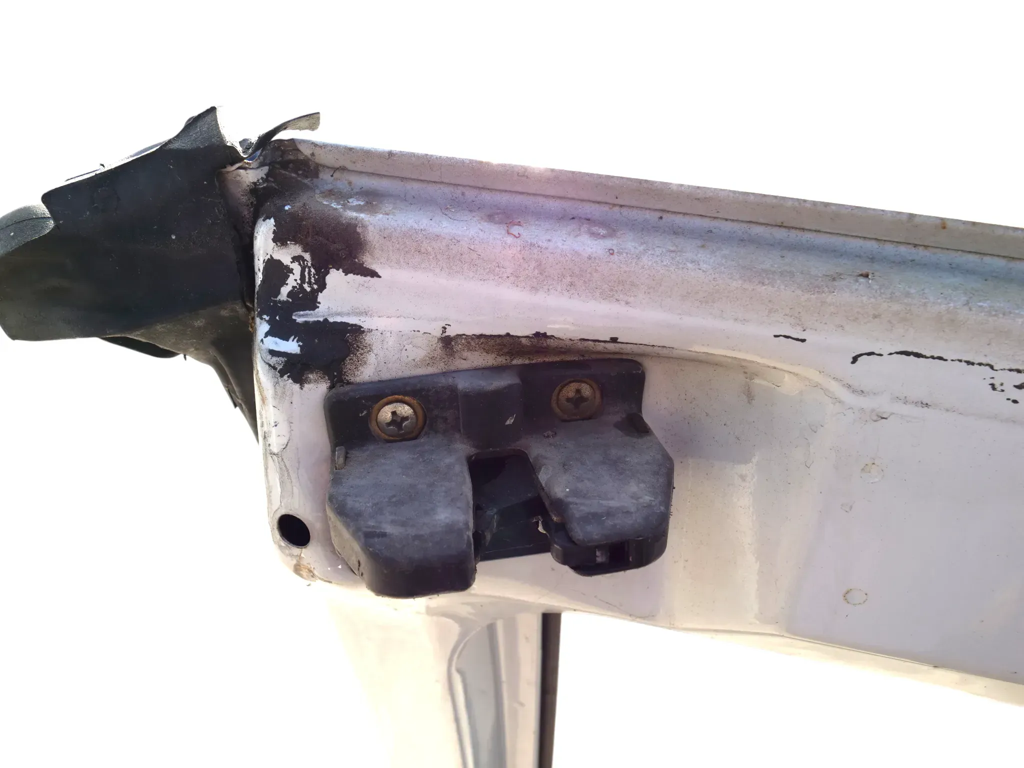 VW T4 Heckschloß Schloß oben links /rechts an der Flügeltür Fanghaken 701827162 - Bild 1