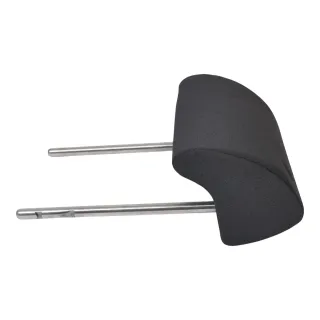 1x Seat Altea 5P Kopfstütze hinten rechts oder links 5P0885901L Karbonschwarz - Bild 5