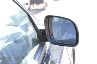 VW Passat 3B 3BG elektrischer Spiegel Außenspiegel rechts Glas schwarz LC9Z blac - Bild 2