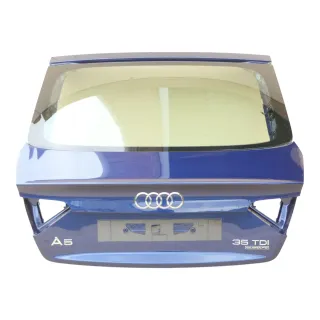 Audi A5 8T Heckklappe Kofferraumdeckel blau LX5Q Facelift ORIGINAL von Neuwagen - Bild 1