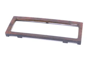 VW Passat 3B Golf 4 Rahmen Dekor Holz Holzoptik Wallnuss 1J0907047F - Bild 1