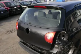 VW Golf 5 V Heckklappe hinten Kofferraumklappe + Scheibe schwarz LC9Z black magi - Bild 3