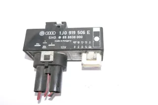 VW Golf 4 Bora 6N2 Steuergerät Lüfter Kühlerlüfter Lüftersteuergerät 1J0919506E - Bild 1