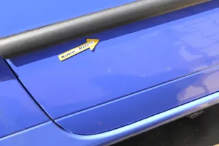 VW Lupo Seat Arosa Tür vorne rechts Beifahrertür blau LS5J (mechanischerFenst - Bild 4