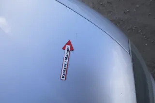 Seat Arosa 6H Facelift Motorhaube Haube Klappe vorne grau silber LS7N - Bild 12