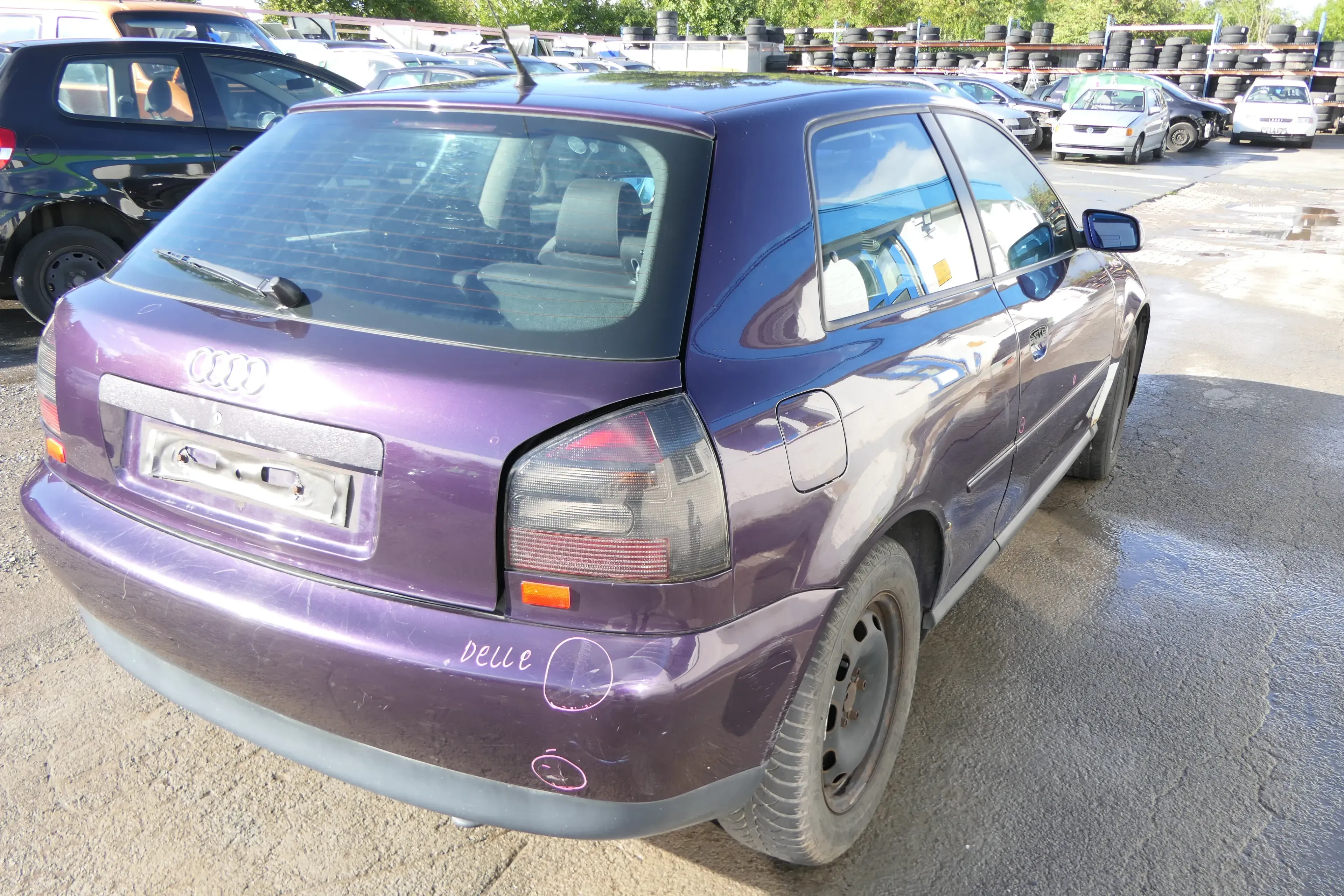 2x A3 8L Rücklicht hinten rechts und links Rückleuchte Tuning Rückleuchten - Bild 1