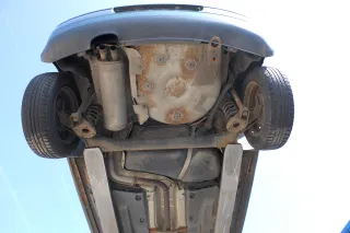 Polo 9N Ibiza 6L Auspuff Endschalldämpfer + Rohr hinten 1,4 TDI BNM BMS AMF BNV - Bild 1