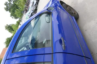 Skoda Fabia 6Y Kombi Limousine Tür vorne rechts Beifahrertür blau LF5K - Bild 2