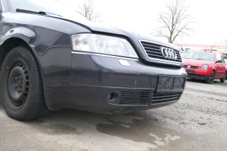 Audi A6 4B Frontstoßstange Stoßstange vorn vorne Stoßfänger blau lila LZ4V SWR - Bild 3