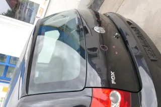 VW Fox 5Z Heckklappe Kofferraumklappe Klappe hinten + Scheibe schwarz LC9Z - Bild 4
