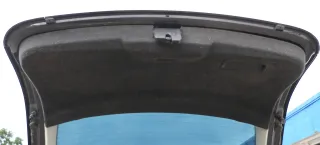 Seat Altea 5P Heckklappenverkleidung Verkleidung Heckklappe schwarz karbon - Bild 2