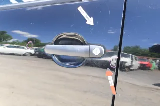 VW Fox 5Z Tür vorne links Fahrertür schwarz L041 - Bild 7