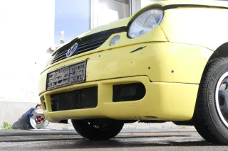 VW Lupo 6X Stoßstange vorne Frontstoßstange Stoßfänger gelb LD1B Sport - Bild 10