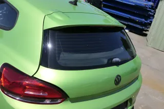 VW Scirocco 3 Heckklappe Klappe Scheibe grün LR6T Spoiler - Bild 4