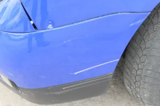 VW Lupo Stoßstange vorne Frontstoßstange Stoßfänger blau jazzblue LW5Z vorn - Bild 2