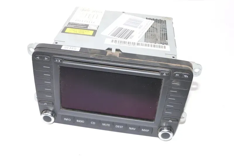 VW Passat 3C Golf Navi Navigationssystem 1K0035198B RNS MFD DVD DEFEKT - Bild 1