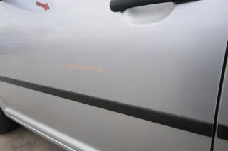 VW Golf 4 Bora Tür vorne links Fahrertür 4/5-Türer & Kombi silber LA7W reflex 8 - Bild 5