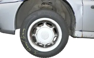 2x VW Polo 6N2 Lupo Felgen 175/65R13 80T Reifen Allwetterreifen ca. 5-7mm + Radk - Bild 6