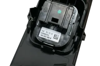 VW Passat 3C B7 Schalter elektrische Fensterheber 3C1867171B 4 Fach links braun - Bild 5