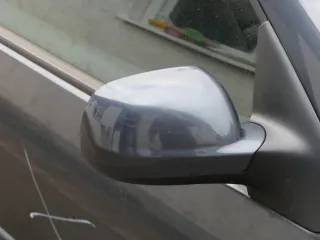VW Golf 4 Bora elektrischer Spiegel vorne rechts Außenspiegel grün LC6M Glas - Bild 2