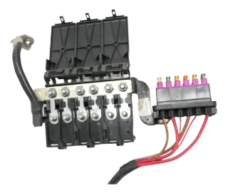 Skoda Fabia 5J Kasten Abdeckung Batterie Sicherungsträger Sicherung 5J0937548 - Bild 1