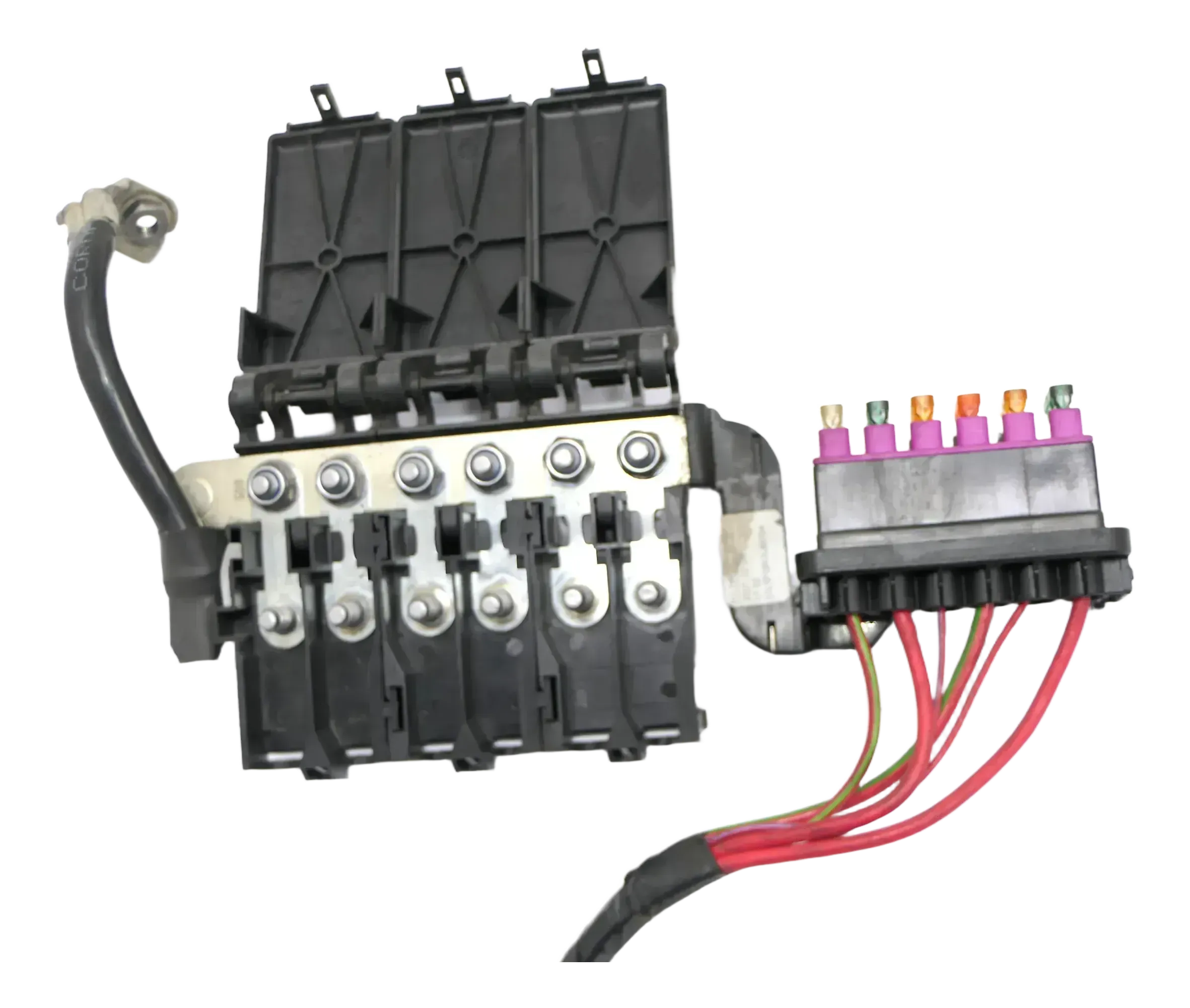 Skoda Fabia 5J Kasten Abdeckung Batterie Sicherungsträger Sicherung 5J0937548 - Bild 1