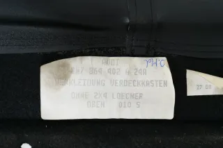 Audi TT 8N Cabrio Verkleidung für Verdeck Verdeckkasten 8N7864402A hinten oben - Bild 5
