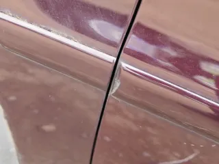 A4 B5 Tür nur Türblatt vorne links Fahrertür blau lila LY3K Kombi od Limo - Bild 2
