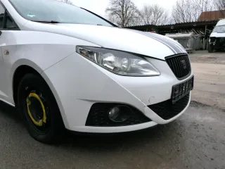 Seat Ibiza 6J Stoßstange Frontstoßstange vorne weiß LB9A 6J0807217H Spoiler - Bild 12