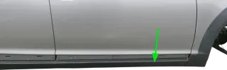 Audi A6 4F Blende Holm rechts unten Schweller Verkleidung Abdeckung Allroad - Bild 1