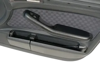 1x A6 4B Türverkleidung Verkleidung Tür vorne rechts onyx stoff - Bild 4