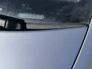 Skoda Fabia 6Y Motorhaube Klappe vorne grau LF7T silber vorn  (OHNEgrill!) - Bild 6