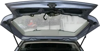 VW Passat 3B Kombi Variant Heckklappe Klappe hinten mit Scheibe blau LL5Y - Bild 2
