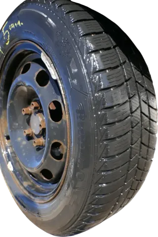 4x Polo 6R 9N Ibiza Felgen 185/60 R14 Allwetterreifen M+S 6jx15 ET38 Reifen 4-5m - Bild 4