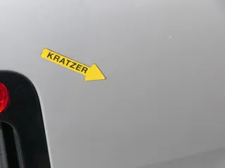 A6 4B Kombi Avant Kofferraumklappe hinten Heckklappe Deckel silber LY7W Scheibe - Bild 8