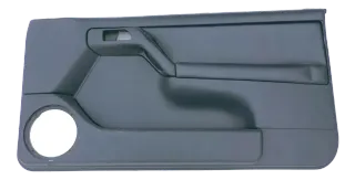 Golf 4 3 1E Cabrio 1E Türverkleidung Verkleidung Tür vorne rechts schwarz  LEDER - Bild 1